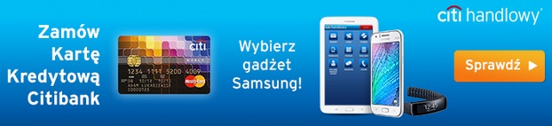 karta kredytowa z gadżetem Samsung dobra promocja