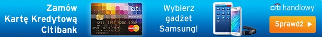 karta kredytowa z gadżetem Samsung promocja