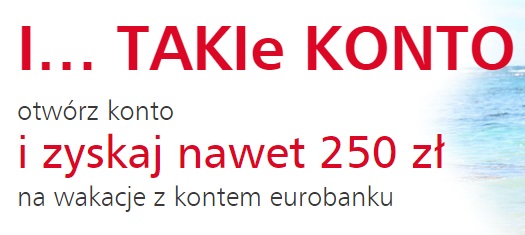 250 zł premii eurobank