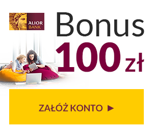 100 zł za Konto Jakże Osobiste Alior Bank