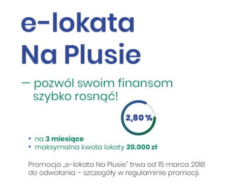 e-Lokata Na Plusie BOŚ Bank