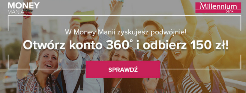 150 zł za Konto 360