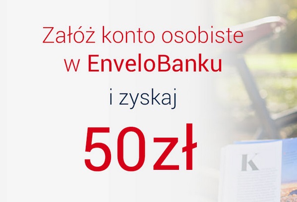 EnveloKonto z premią 50 zł envelobank