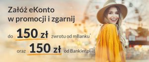 300 zł za eKonto w mBanku