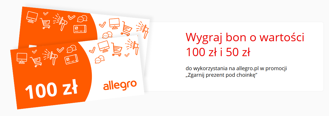 150 zł na Allegro za Konto Jakie Chcę w Santanderze + 200 zł za wynagrodzenie