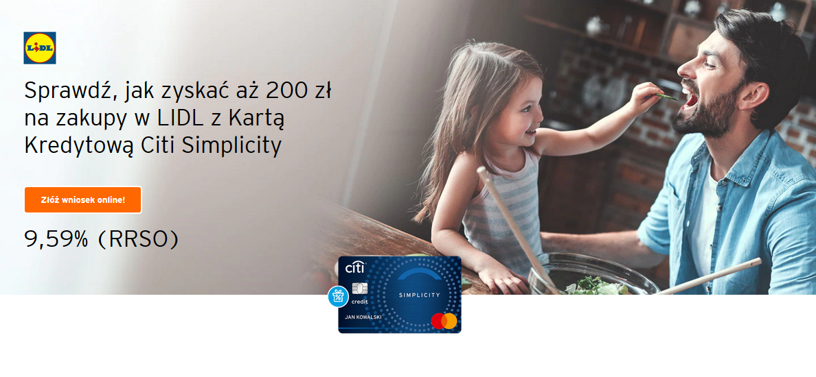 200 zł za kartę kredytową w Citibanku plus inne bonusy i promocje