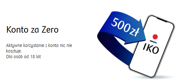 500 zł za konto w PKO BP