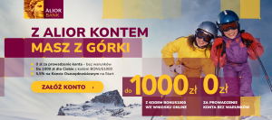 1000 zł za konto w Alior Banku