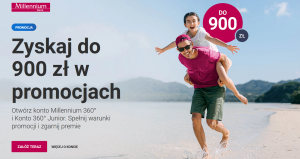 700 zł za konto w Banku Millennium