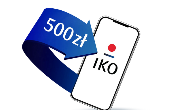 500 zł za konto w PKO BP kwiecień