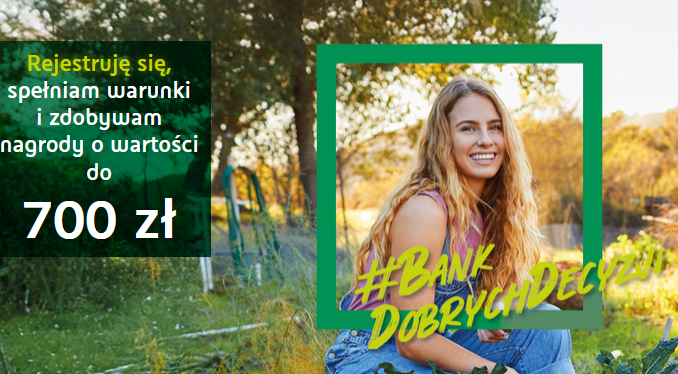700 zł za konto w BNP Paribas